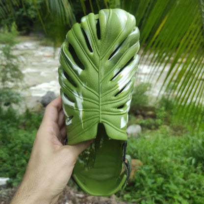 Monstera Slippers